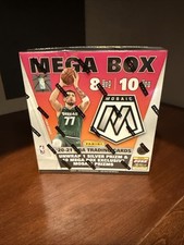 2020-21 Panini Mosaic NBA Basketball Trading Card Mega Box Brand New Sealed