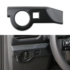 Für VW T-Cross Tcross 2018-2023 Lichtschalter Blende Carbon