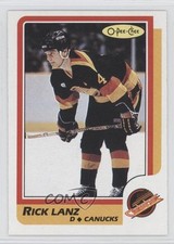 1986-87 O-Pee-Chee Rick Lanz #179 1s7
