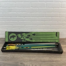 Vintage Lot of 12 Arrows & Bear Archery Company Grayling Michigan Box