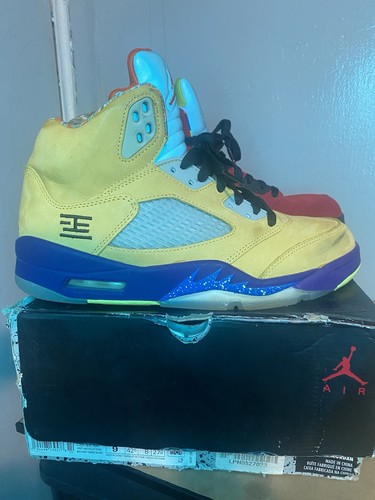 Air Jordan Retro 5 What The Size 9  136027 108 good  Condition