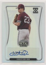 2020 Leaf Metal Draft Christian Roa #BA-CR1 Auto no9