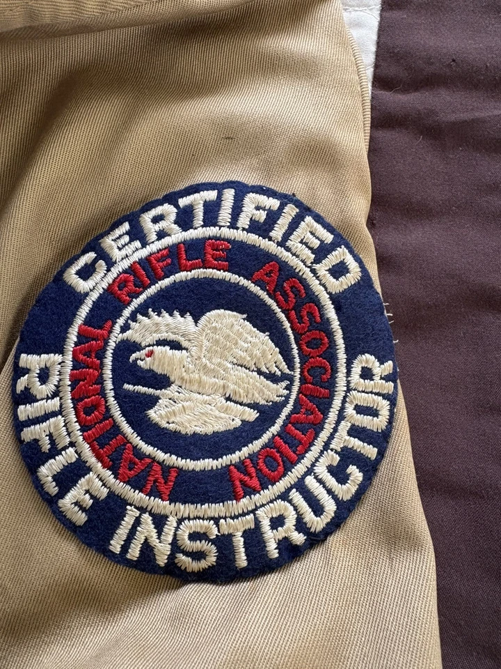 Chaqueta de tiro vintage años 40 10X imperial acolchada puntada de cadena talla 46 Foto 3 de 4