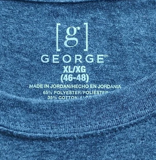 George T-shirt unisex XL 46-48 " I Am A Bus Driver Of Coarse I'm Crazy" - Image 2 of 4