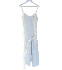 Zara Strappy Waffle Sundress White Medium Women’s