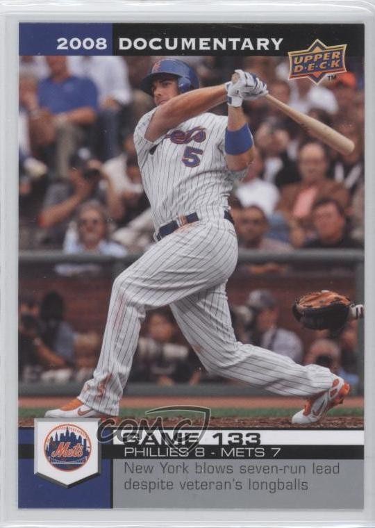2008 Upper Deck Documentary David Wright #3954 0b6