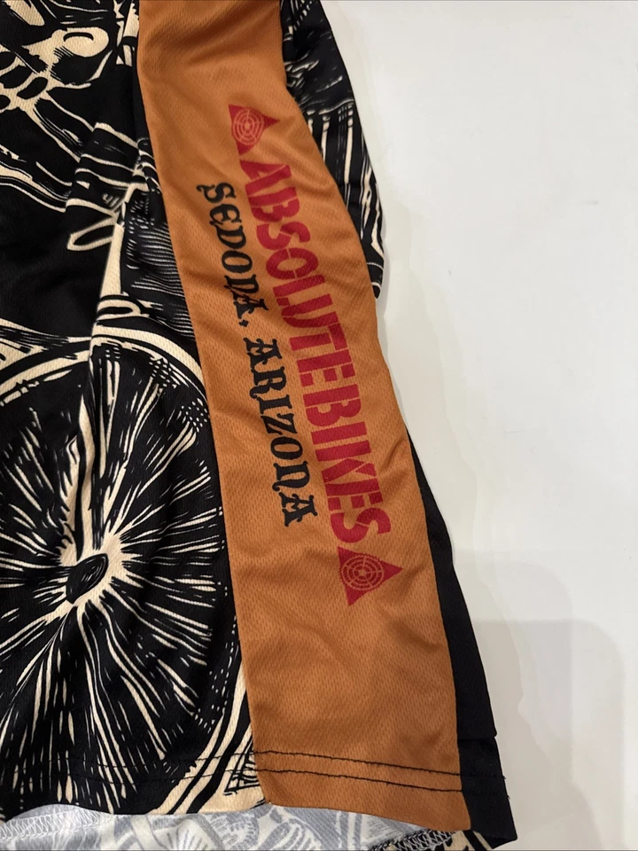 Camiseta ajustada de ciclismo Primal para mujer Absolute Bikes Sedona AZ calaveras talla grande Foto 3 de 4