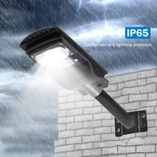 Commercial 1000000LM LED Motion Sensor Dusk to Dawn Solar Street Light Road Lamp