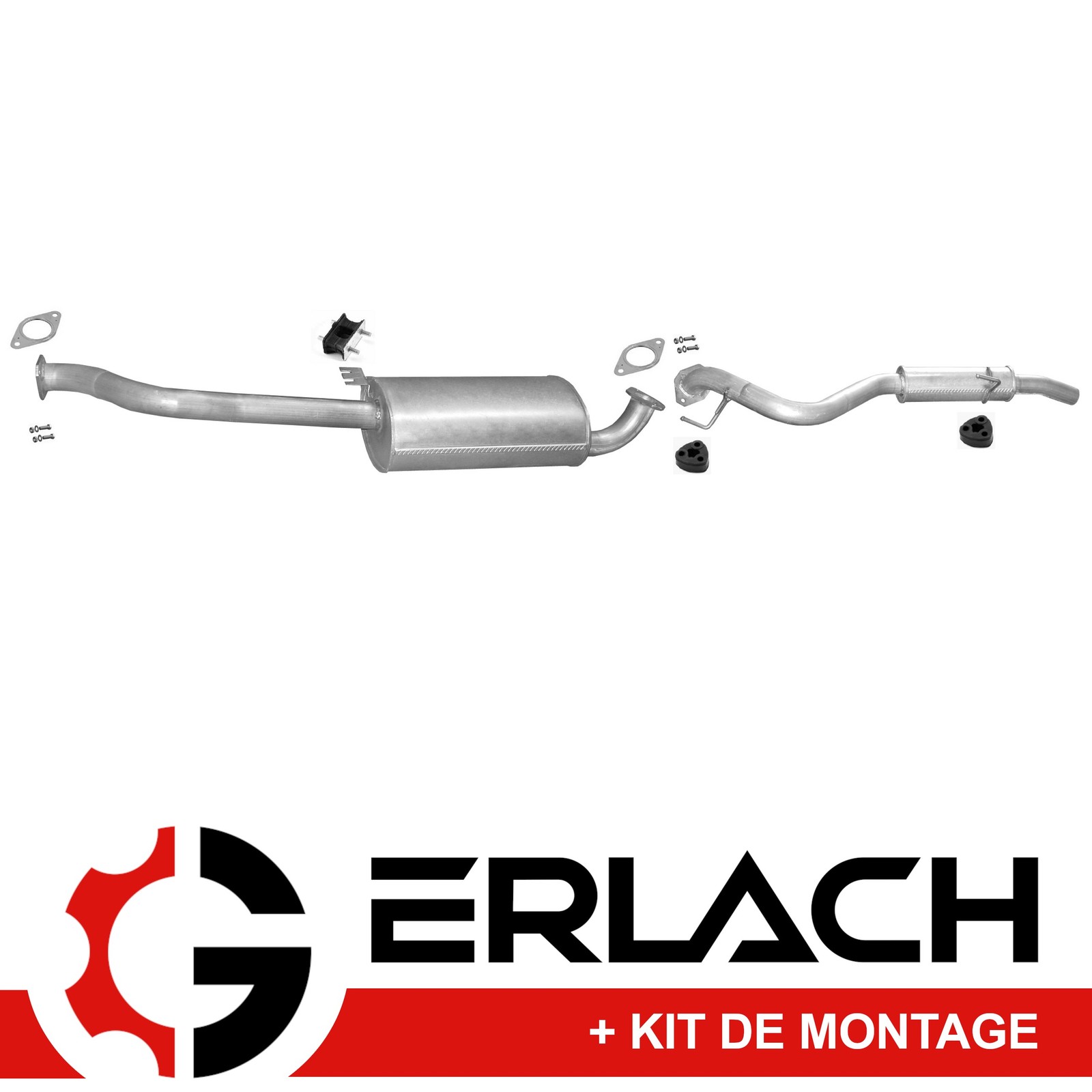 Échappement silencieux Opel Frontera B 2.2 DTi réduction bruit et vibrations