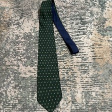 Vintage 90s Tommy Hilfiger Silk Necktie Shield And Stars Preppy
