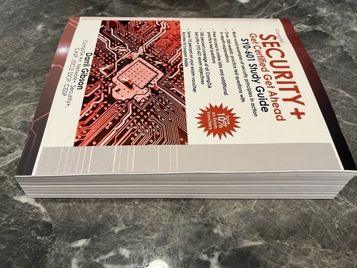 New! CompTIA Security+ Get Certified Get Ahead: SY0-601 Study Guide by Gibson - Picture 4 of 4