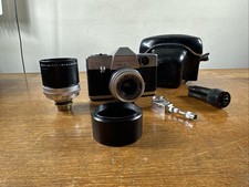 Kodak Instamatic R flex Camera With Schneider F:1.9/50mm With Attachments