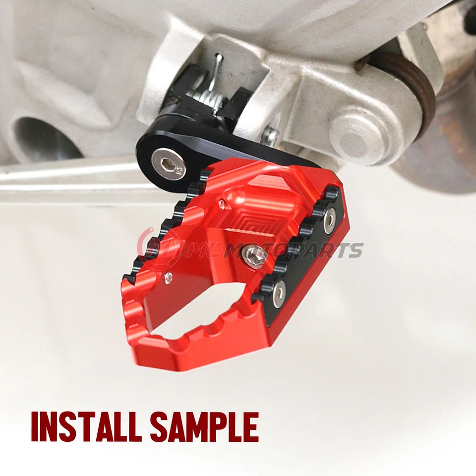 For Ducati 748 /S/R All Year 1.5in Rider Front Wide Touring Foot Pegs - Изображение 3 из 4