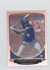 2013 Bowman Cream of the Crop Chrome Mini Refractor Orlando Calixte #CC-KCR5 1b8
