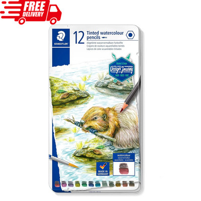 Staedtler Water-Soluble Tinted Graphite Pencils Watercolor Artist Set