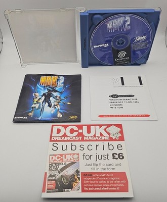 Sega Dreamcast M.D.K 2 komplett CIB PAL UK getestet funktioniert