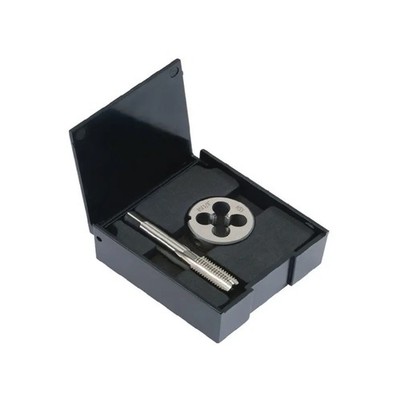 VÖLKEL Angler-Gewinde 2-tlg. Satz BSF 3/8'' HSS Gewindebohrer + Schneideisen