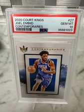 2020-21 Court Kings Joel Embid Contemporaries PSA 10 - 76ers