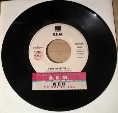 45 Umdrehungen 7'' J. B. R.E.M. Bow The Letter NEK Du Bist, Du Weißt + STICKER