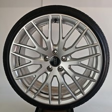 GENUINE AUDI TT TTS MK3 8S Y SPOKE 20" INCH SILVER ALLOY WHEEL 8S0601025S /28D