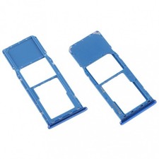 SIM TRAY FOR SAMSUNG GALAXY A7 2018 1 SIM ADAPTER MICRO SD CARD BLUE