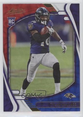 2021 Panini Absolute Rookies Red White & Blue Kaleidoscope Tylan Wallace 0m4q