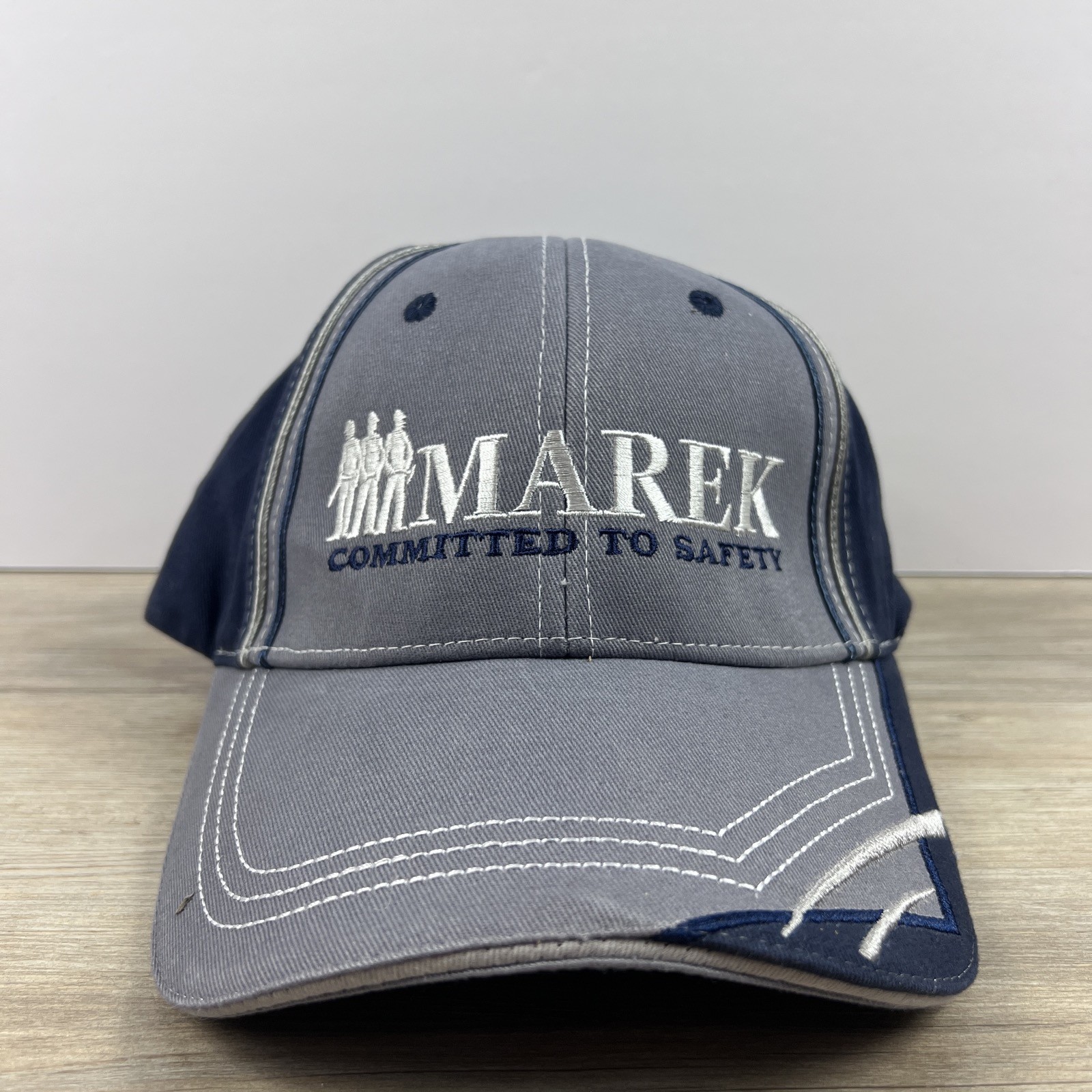 MArek Hat MAREK Hat Gray Adjustable Hat Adult Fit… - image 3
