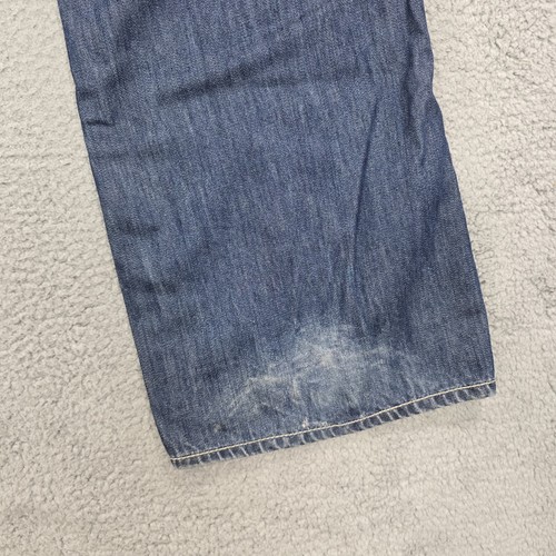 Monarchy Jeans Herren Größe 38x34 Blau Pattentasche Bootcut Distressed Blau Denim - Bild 18 von 23