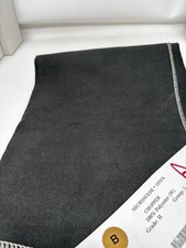 Microsuede Fabric Piece 25" x 24" Finished Edges Onyx Upholstery crafts NEW