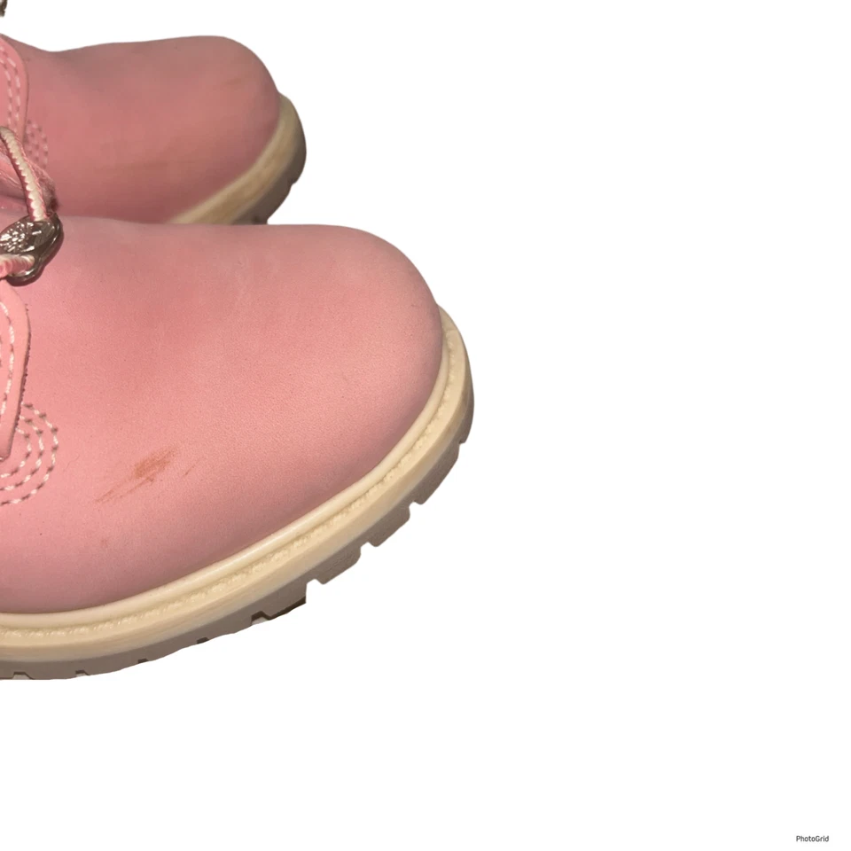Timberland Nellie Chukka Mujer Talla 6 Zapatos Rosa Nubuck Botas Confort 23308 Foto 2 de 4