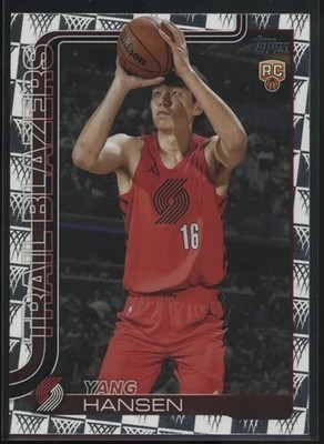 2025-26 Topps Flagship Yang Hansen Rookie Season Tip-Off #216!