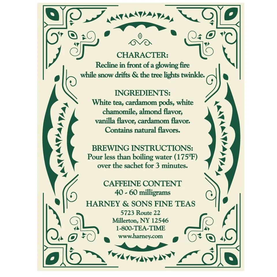 Harney & Sons Tea, White Christmas, 30 Count  - Image 3 of 3