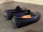 Donald J. Pliner Penny Loafer Mens 9.5 Black Leather  Driver Moccasin — photo 6