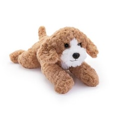 FAO Schwarz 18" Lying Sweet Cockapoo Toy Plush - Copper