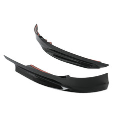 Passt F�r BMW 3er E90 E91 LCI Frontspoiler Ecken Glanz Schwarz ab LCI 08-12 ABS