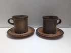 VTG McCoy Canyon Mesa Cup & Saucer Set Of 2