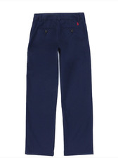 Polo Ralph Lauren boys Navy Blue khaki pants size 18 Y pony Chino 100 cotton New