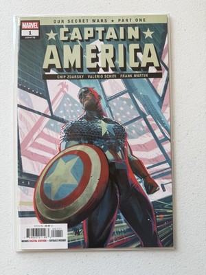 Captain America #1  (2025) Main Cover A  Ben Harvey First Printing NM 