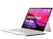 Lenovo Yoga Tab Plus 12.7" 3K Tablet 16GB 256GB UFS with Tab Pen Pro  Keyboard