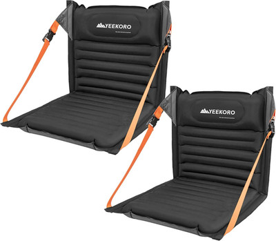 Portable Inflatable Stadium Seats with Back Support - 2 Pack for Events & Campin