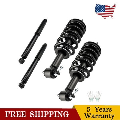4PC Front and Rear Struts and Shocks For 2014-2018 Chevrolet Silverado 1500