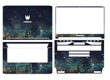 Dazzle Vinyl Laptop Sticker Skin Decals Cover for ACER Predator Triton 500 PT515
