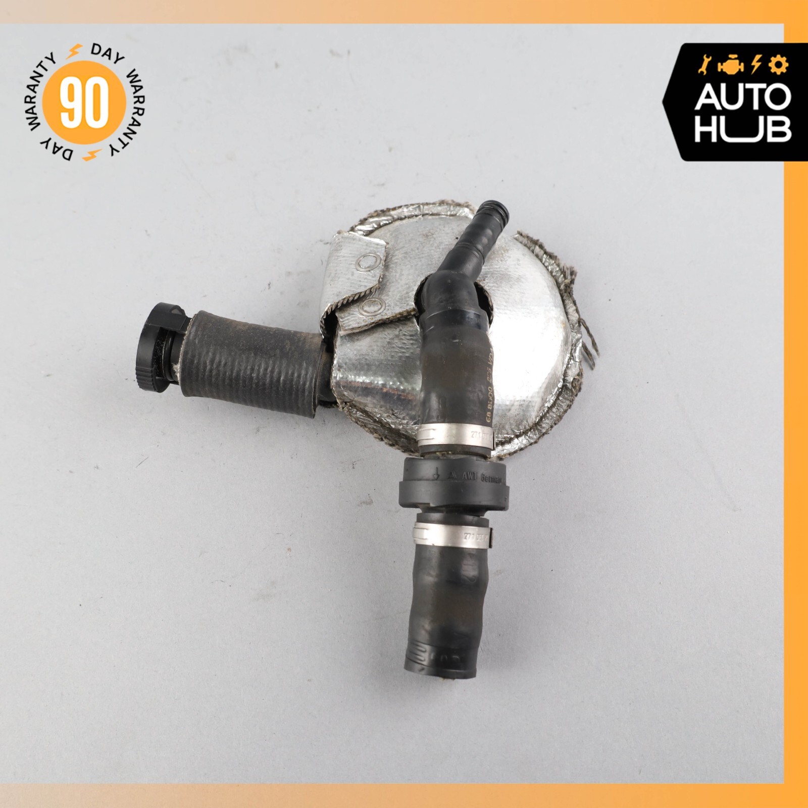 Bentley Continental GT Flying Spur 6.0L Right Oil Separator Breather w/Pipe OEM
