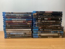 Wholesale Lot of 25 ASSORTED Blu-Ray Movies - NEW USED