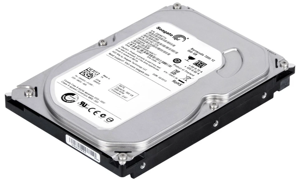 Disco Rigido DELL 09H0FC ST3500413AS 500GB 7.2K 16MB SATA III 3.5'' - Immagine 2 di 3