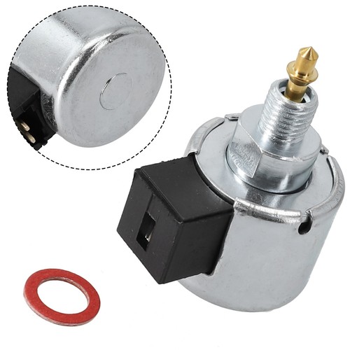 Premium Silver Fuel Shut Off Solenoid Valve for 846639 21R707 305777 Equipment