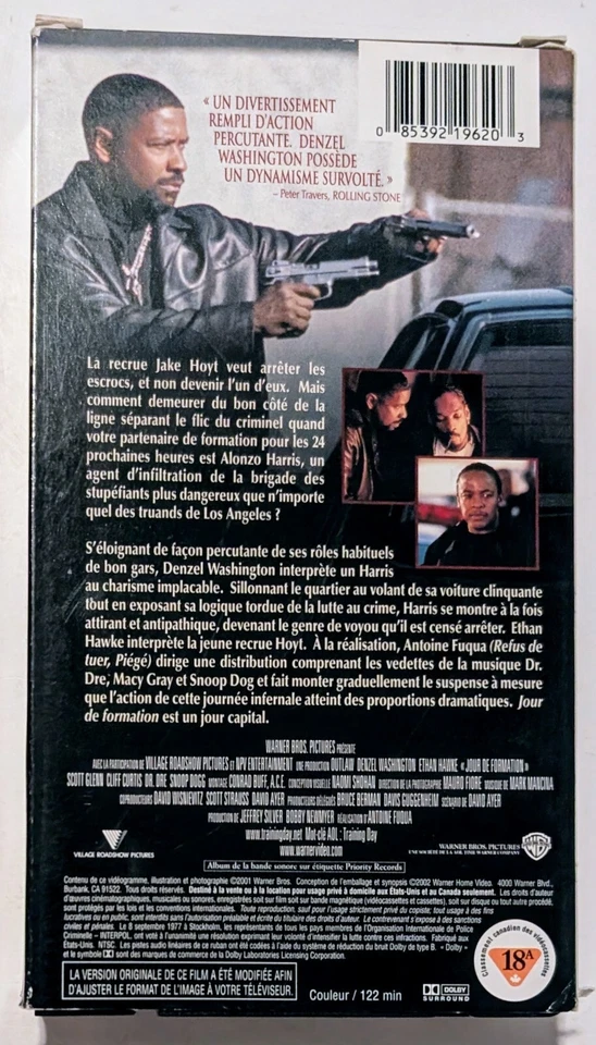 Jour de Formation VHS (2001) - NTSC - French - VG (Tested) - Image 2 of 4