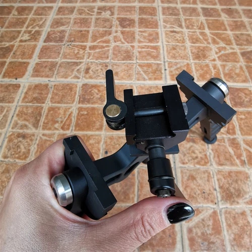 Rifle Bipod 360Degrees Swivel 7.5-9'' Adjustable Height Folding Design Picatinny - Picture 7 of 25