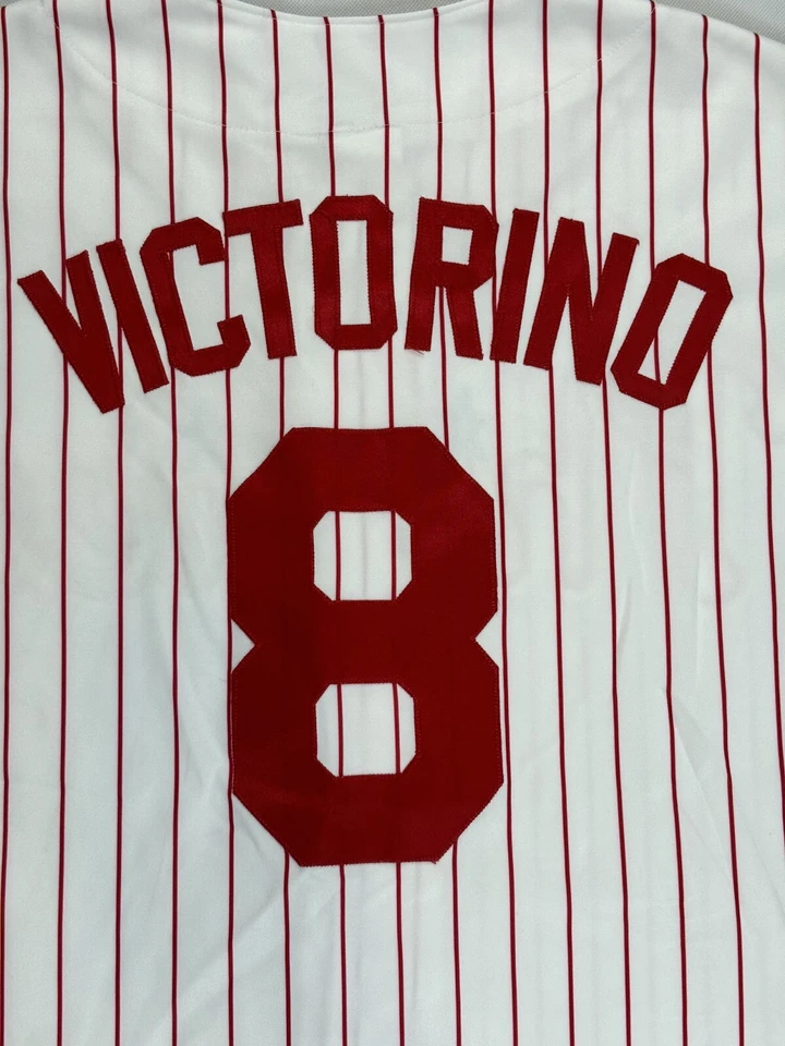 Shane Victorino Philadelphia Phillies Baseball Jersey Sz XXL MLB Majestic #8 OBO - Image 4 of 4
