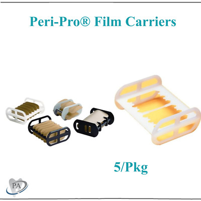 Dental X-Ray Peri-Pro Film Carriers,  Adult Anterior, Size 1, Pedo, Size 0 5/Pkg
